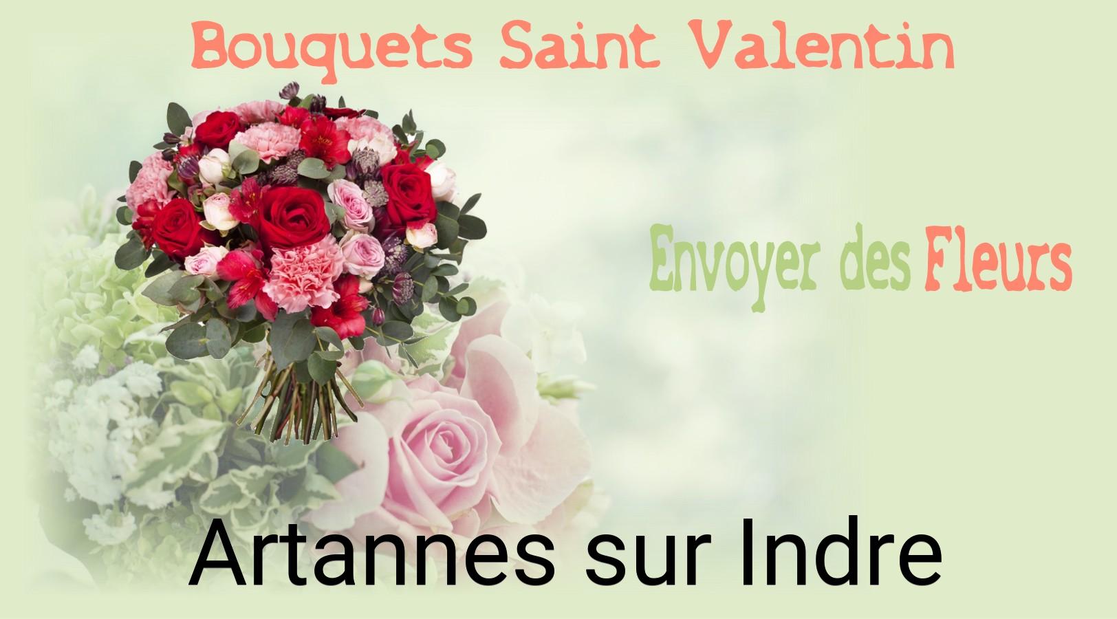 Roses de Saint-Valentin livrées à Artannes-sur-Indre